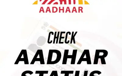 How to Check your Aadhaar Card Status Online