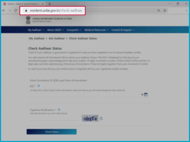 Aadhaar Status1